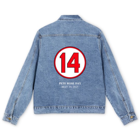 Discover 2025 - Pete Rose Day Men's Denim Jackets