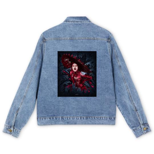 Discover Ld ga Abracadabra by Jorge Serrano Men's Denim Jackets, Tour Men's Denim Jackets for Little Monsters