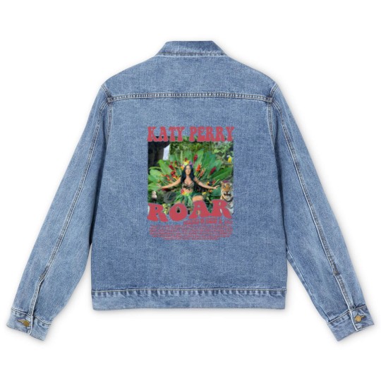 Discover Katy Perry Music Men's Denim Jackets K1, Roar Music Pop