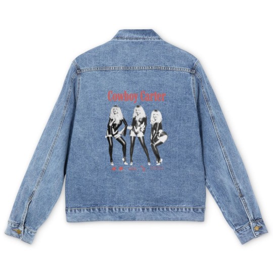 Discover Beyonce Cowboy Carter  Men's Denim Jackets