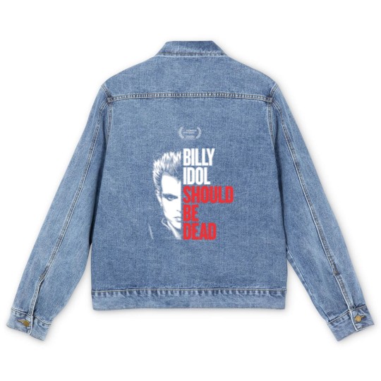 Discover Billy Idol Should Be Dead At The Tribeca Film Festival On June 10 2025 Men's Denim Jackets