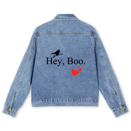 Discover Hey Boo Men's Denim Jackets
