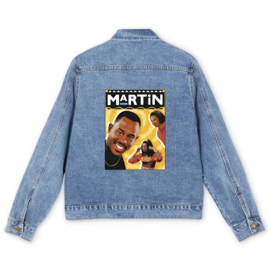 Discover Who Stole My Cd Player - Martin Show - Men's Denim Jackets