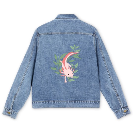 Discover Axolotl Men's Denim Jackets