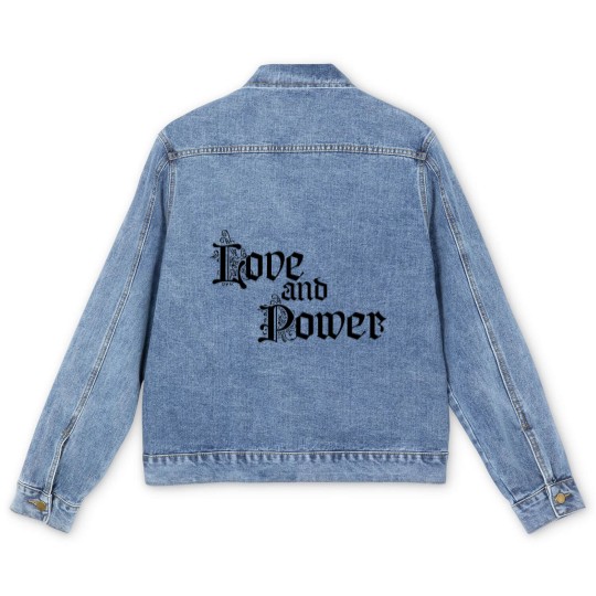 Discover Halsey Men's Denim Jackets, Love And Power Tour Men's Denim Jackets, Halsey 2023 Men's Denim Jackets, Halsey Album Men's Denim Jackets, Halsey Fan Men's Denim Jackets