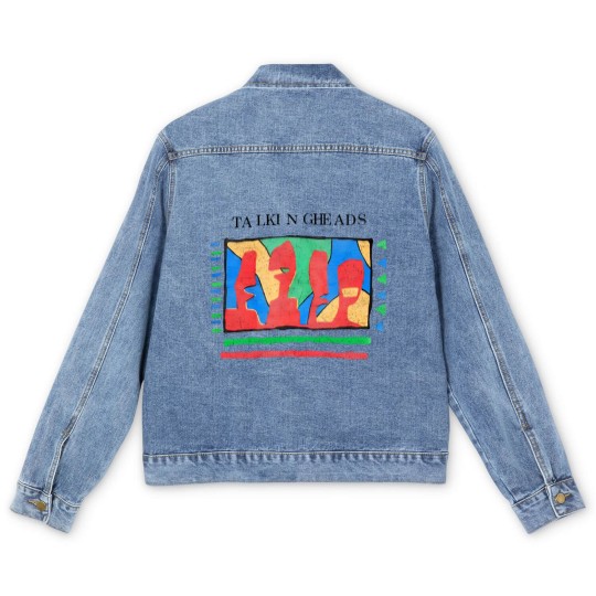 Discover Talking Heads Vintage Distressed - Talking Heads - Men's Denim Jackets