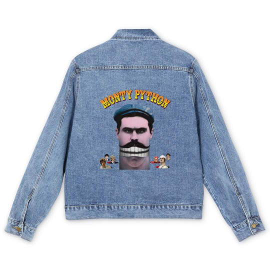 Discover Vintage Men's Denim Jackets Monty Python's Flying Circus V1 NATURAL