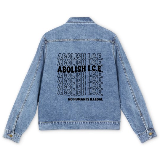 Discover Abolish ICE Men's Denim Jackets