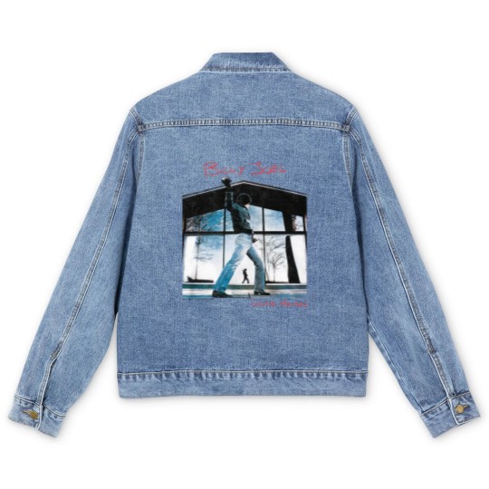 Discover Billy Joel Glass Houses White Men's Denim Jackets