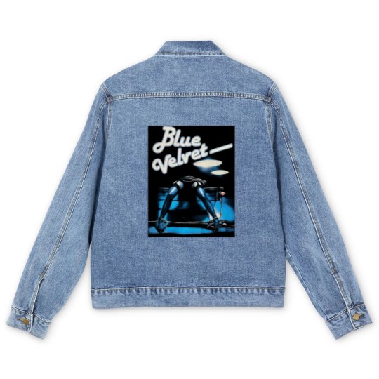 Discover Blue Velvet Movie David Lynch Men's Denim Jackets Unisex Short Sleeve Cotton Men's Denim Jackets