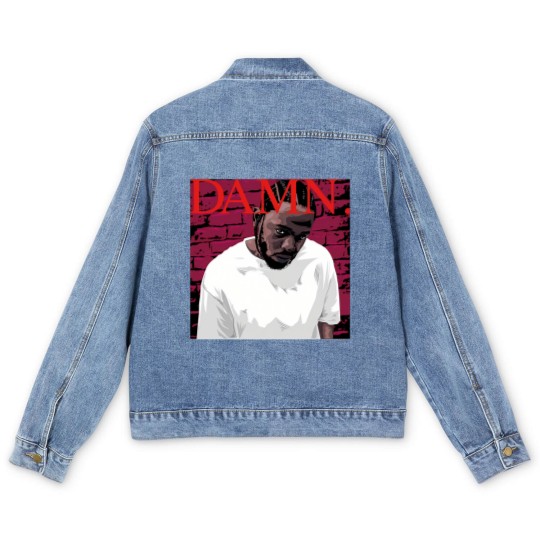 Discover DAMN Album - Kendrick Lamar - Men's Denim Jackets