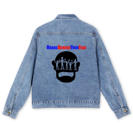Discover Hands Across Your Face Ramones Johnny Joey Dee Dee Something To Believe In Punk Rock Unisex Heavy Cotton Men's Denim Jackets