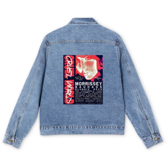 Discover cruel world festival 2022 v2 Men's Denim Jackets