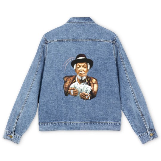 Discover son in sanford city funny and meme Men's Denim Jackets