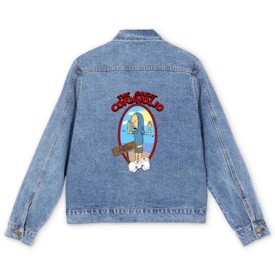 Discover The Great Cornholio (1) Men's Denim Jackets