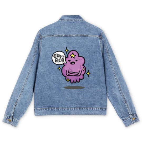 Discover OMG Lumpy Space Princess Men's Denim Jackets
