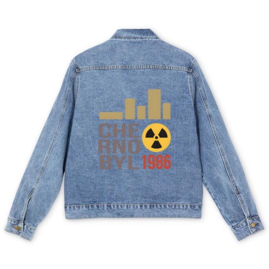 Discover Chernobyl 1986 Men's Denim Jackets