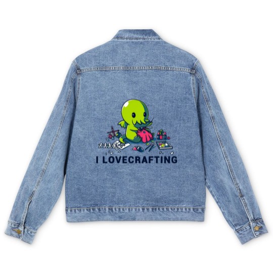 Discover I Lovecrafting Men's Denim Jackets
