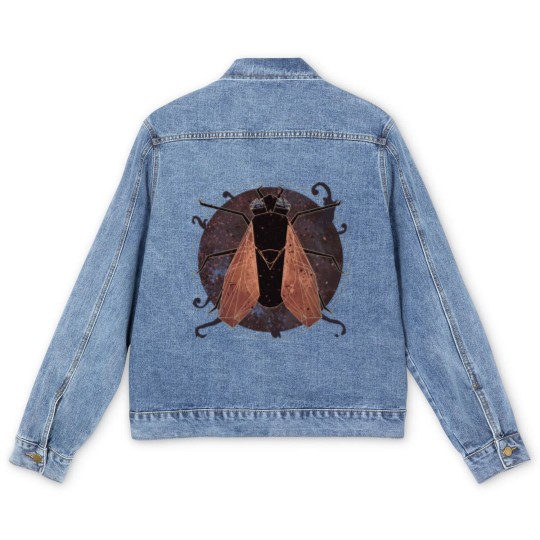 Discover Leprous' fly - Geometric Men's Denim Jackets