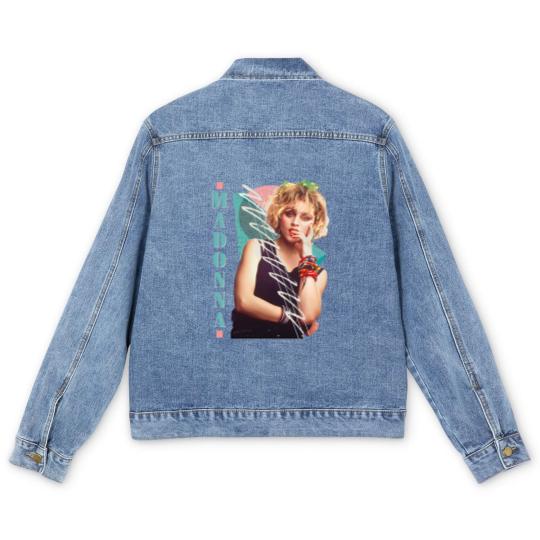 Discover Madonna Original 80s Vintage Style - Madonna - Men's Denim Jackets