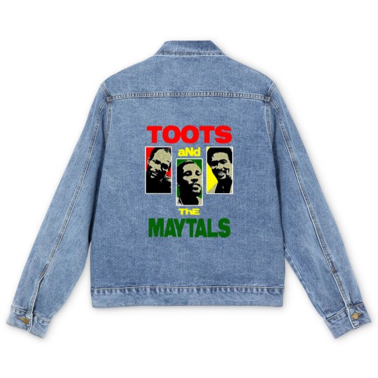 Discover Retro Vintage Toots And The Maytals Gift For Everyone Classic Men's Denim Jackets