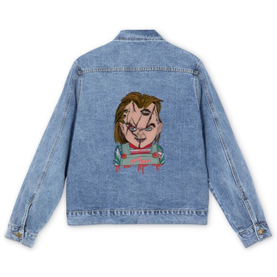 Discover Chucky Kids Men's Denim Jackets - Child's play Men's Denim Jackets