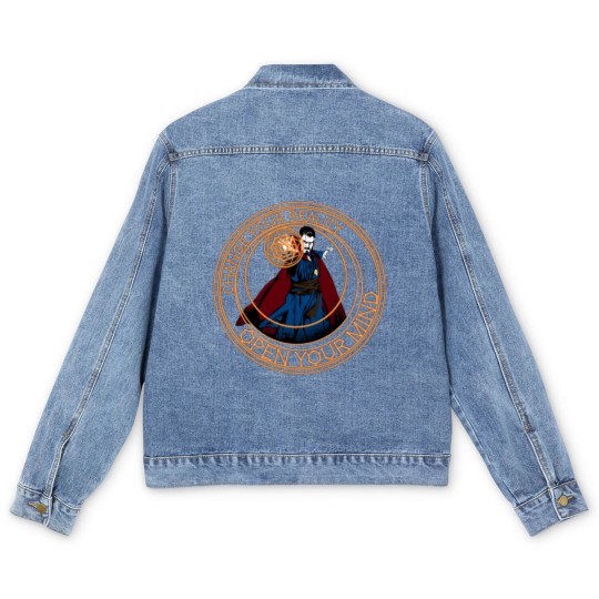 Discover Dr.Strange Magic Circle  Perfect Gift For you and friends Men's Denim Jackets