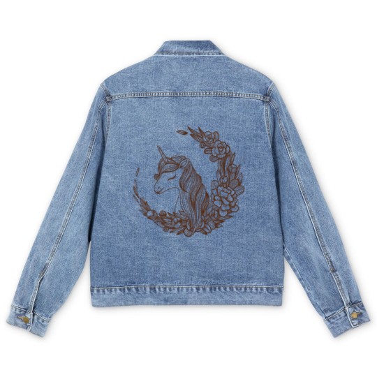 Discover Unicorn - Unicorn Men's Denim Jackets