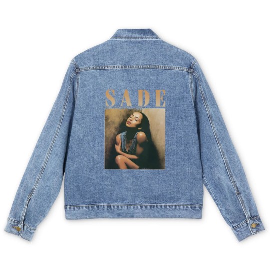 Discover Sade Men's Denim Jackets, Sade Helen Folasade Adu Men's Denim Jackets