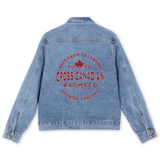 Discover Cross Canadian Ragweed Men's Denim Jackets, Ragweed Reunion Concert 2025