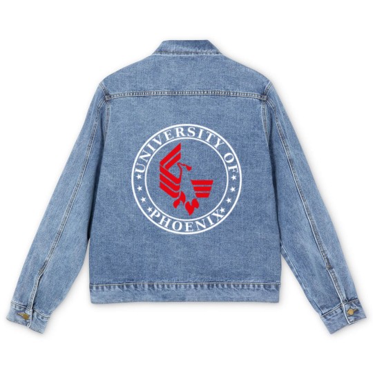Discover University Phoenix Men's Denim Jackets