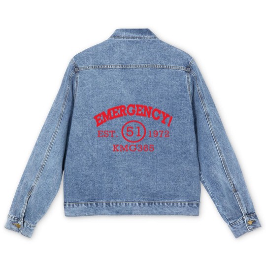 Discover Emergency Est 1972 KMG365 Men's Denim Jackets