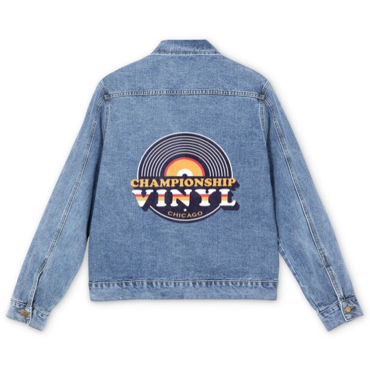 Discover Championship Vinyl Men's Denim Jackets
