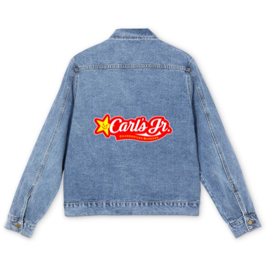 Discover carl's jr burger logo Men's Denim Jackets