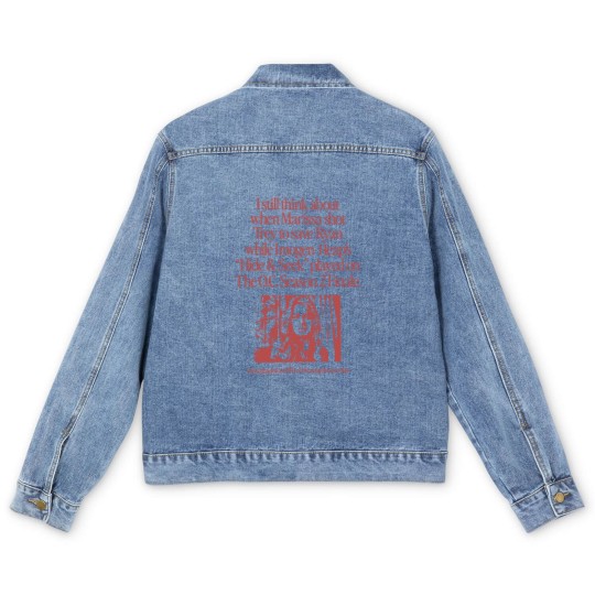 Discover I Still Think About When Marissa Shot Trey on The O.C. Season 2 Finale Men's Denim Jackets