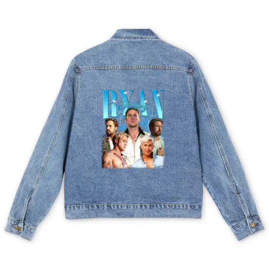 Discover RYAN GOSLING Men's Denim Jackets, Ryan Gosling Men's Denim Jackets, Ryan Gosling Men's Denim Jackets