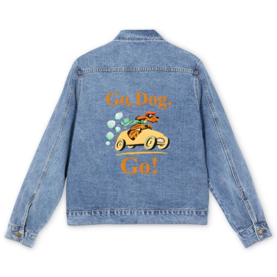 Discover go dog go Men's Denim Jackets