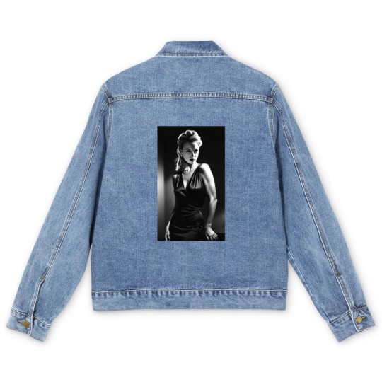 Discover Not Your Honeytrap – A Fem.png Comic Military Bold Classic (5).png Men's Denim Jackets