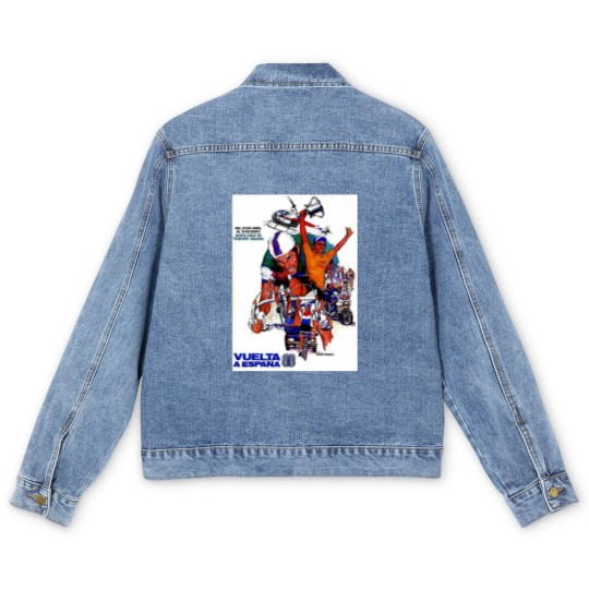 Discover VUELTA  Vintage  (3).png 1925 Onyx Cycles French Advertising .png Men's Denim Jackets