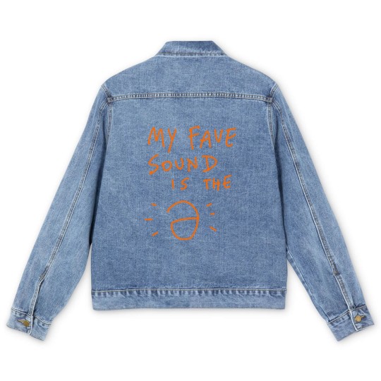 Discover Linguist - My Fave Sound Is The Schwa Men's Denim Jackets