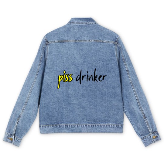 Discover Piss Drinker 5 Men's Denim Jackets