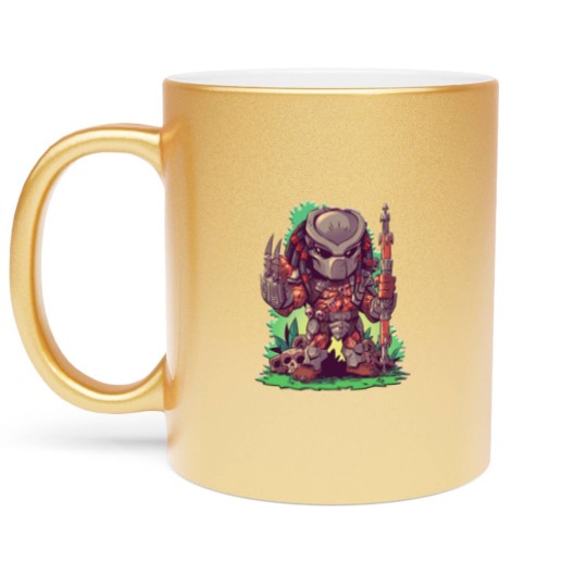 Discover The Little Predator Metallic Mugs