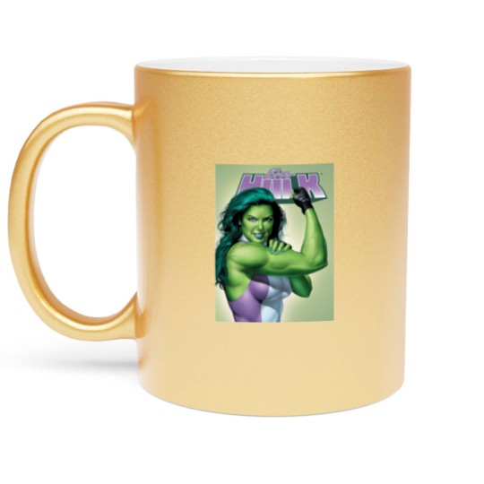 Discover She Hulk Classic Classic Metallic Mugs