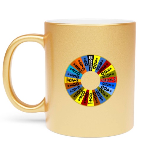 Discover Wheel of Fortune logo Metallic Mugs Metallic Mugs
