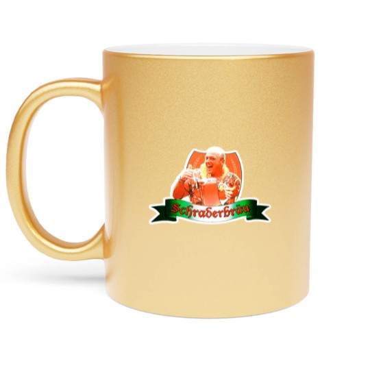 Discover Schraderbrau Metallic Mugs