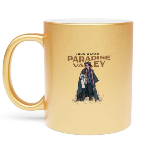 Discover Paradise Valley by John Mayer - John Mayer - Metallic Mugs