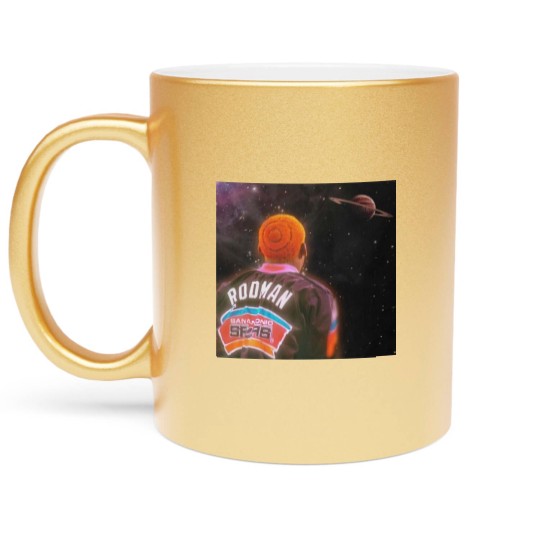 Discover DENNIS RODMAN Metallic Mugs