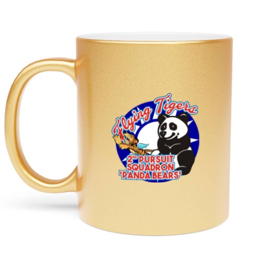 Discover AVG Flying Tigers - 2nd Pursuit 'Panda Bears' Metallic Mugs
