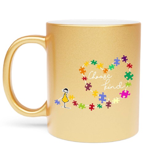 Discover Choose Kind Metallic Mugs