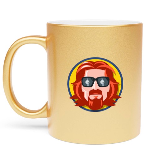 Discover The Big Lebowski The Dude Bowling Abider Unisex Metallic Mugs